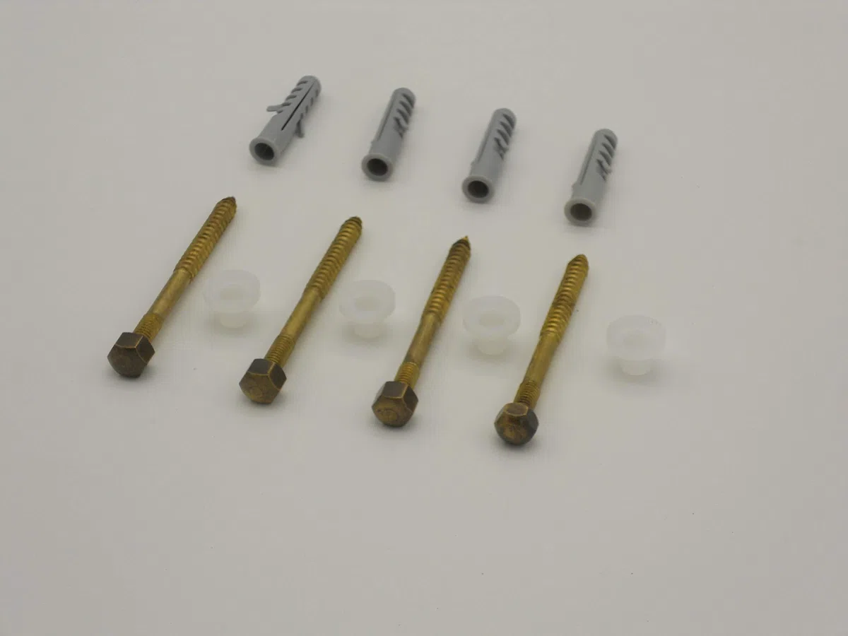 Kit Tasselli Bronzati per fissaggio vaso + bidet