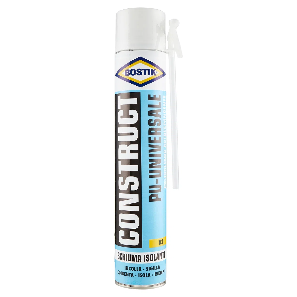 Bostik Construct PU Schiuma Poliuretanica Isolante manuale 750ml