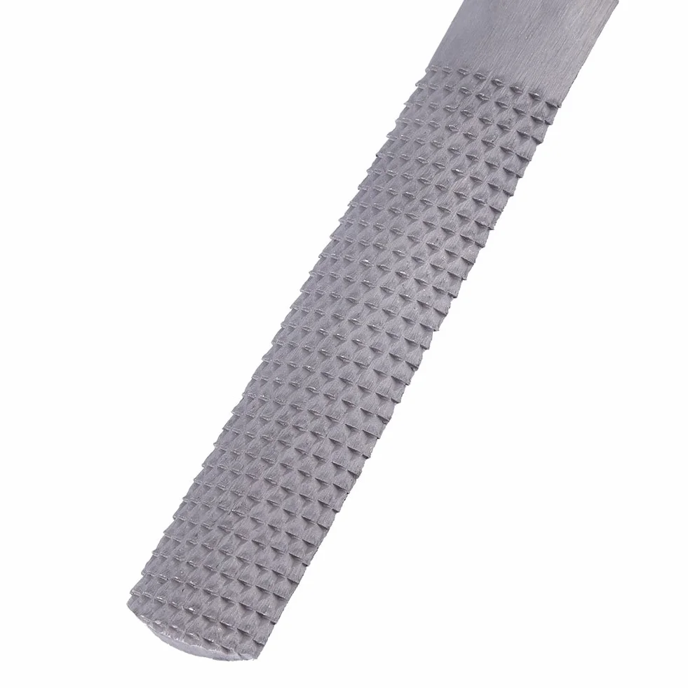 4 in 1 Acciaio Raspa Lima legno 8 pollici Raspa File di Legno Mezza Tonda a Mano Mile Lavorazione del Legno Carving Raspa Grossolano Strumento