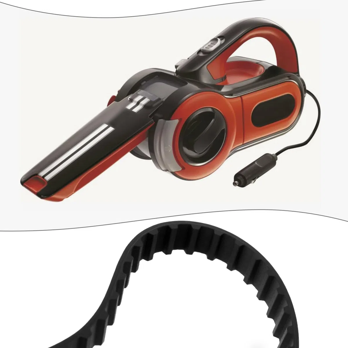2x Cinghia Di Ricambio Per Levigatrice 254x7,9mm 587263-00 Compatibile Con Black&Decker DS321 KA88 1-2 KA88 3 KA89A KA89E XTA80E 1-2