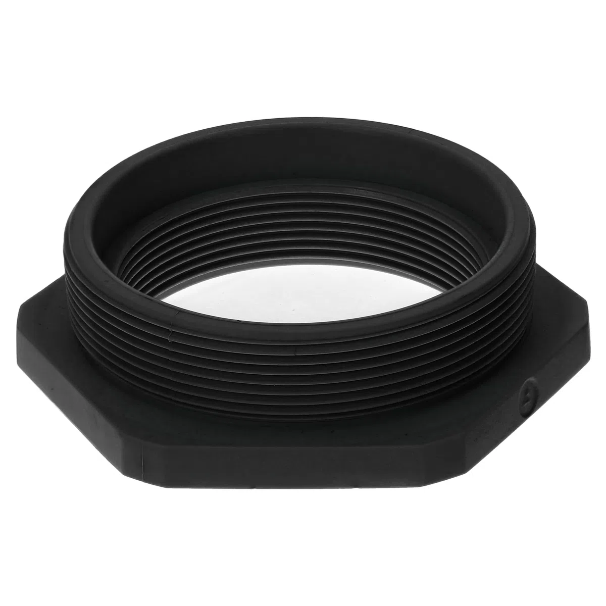Kalitec G6635010 Riduzione M63/M50 Plastica Nero I Riduttore Passacavo esagonale I M50 Filettatura interna I M63 Filettatura esterna I IP68