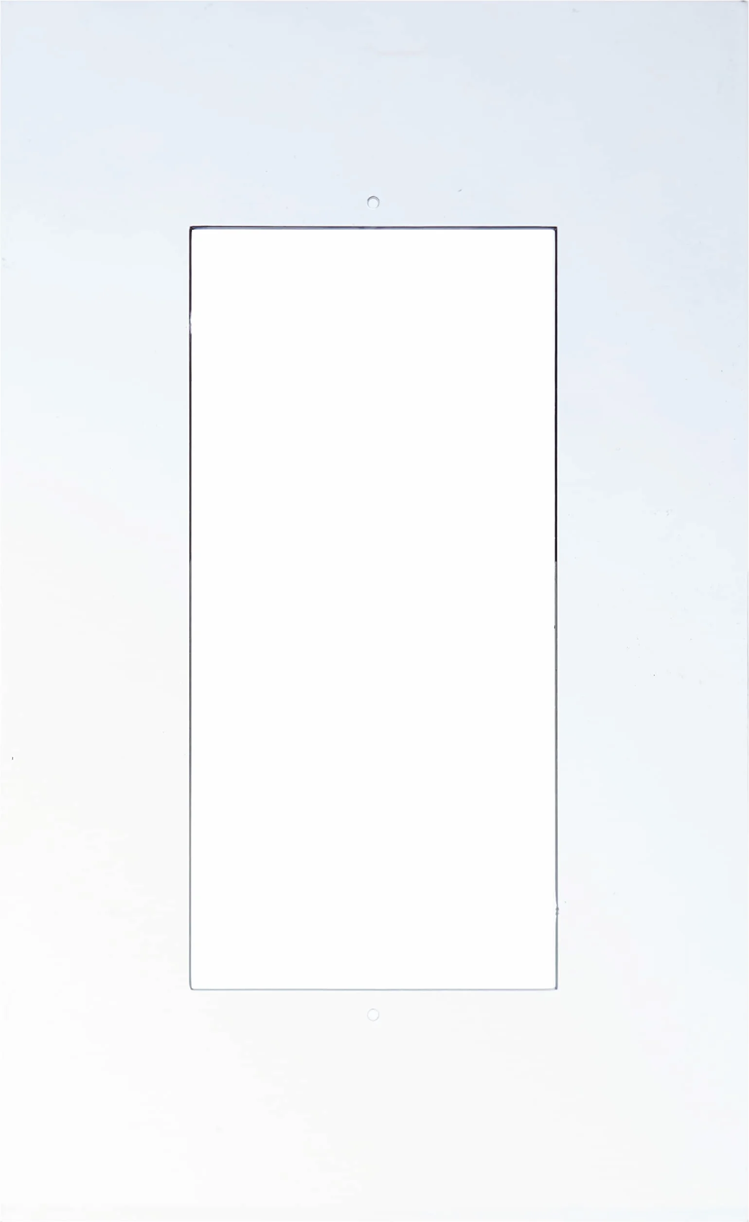 Unitec 40661 2 Protezioni per Carta da Parati, Trasparente, Set di 2 Pezzi, 22 cm lunghezza