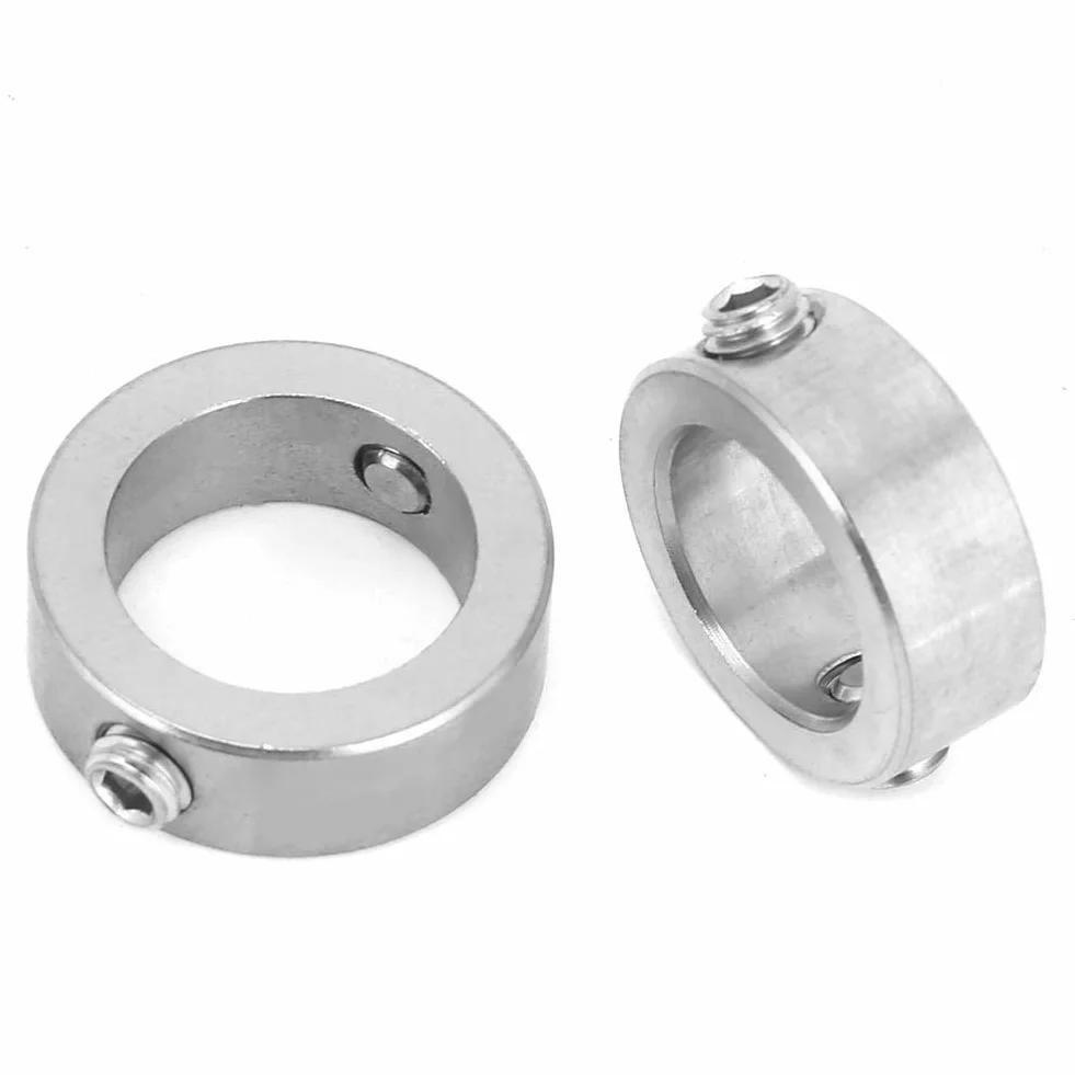 Drill Stop Set, 12 pezzi 3-16 mm Trapano in acciaio inossidabile Bit di arresto della profondità Anello limite di perforazione con chiave esagonale per stringere il set di arresti