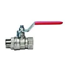 VALVOLA A SFERA CON LEVA M-F (Attacco M-F 3/4")