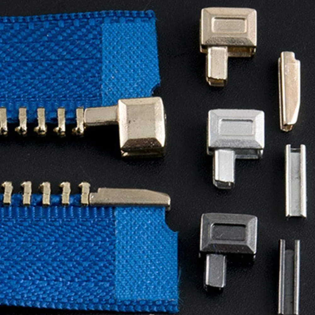 10 perni di inserimento per cerniera in metallo, accessori a doppia testa, riparazione perno coda, presa per cerniera, kit di riparazione per cerniera, fermaporta per cerniera (oro)