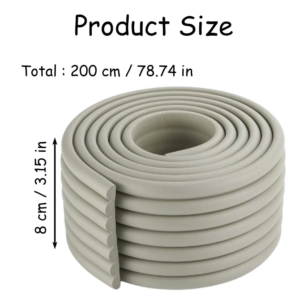 Isolamento Per Tubi Per Esterni, Isolamento Autoadesivo Per Tubi Dell'Acqua, Water Pipe Insulation Wrap, Isolamento Dei Tubi, Per La Protezione Dal Gelo In Inverno ( 8 x 200 Cm )