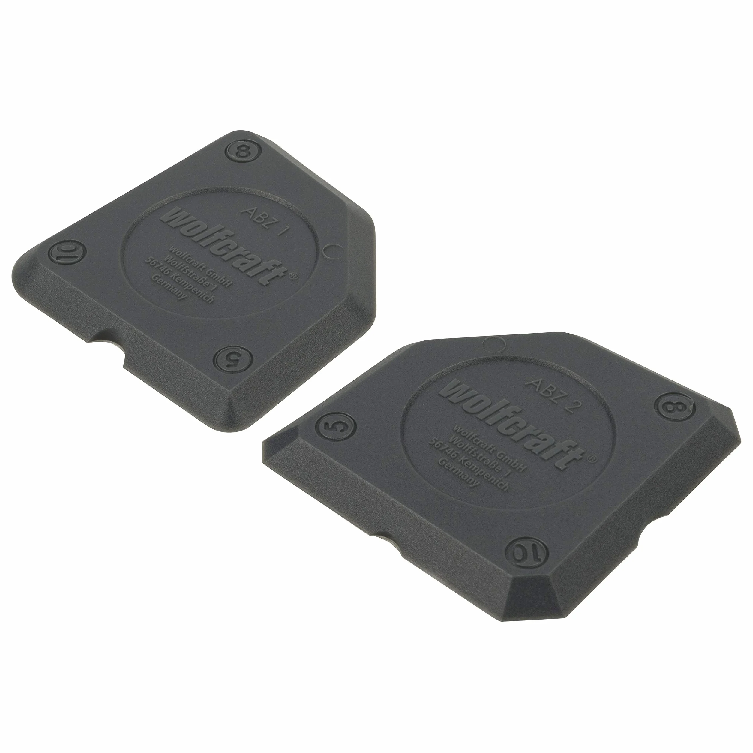wolfcraft Set di lisciafughe in 2 pezzi I 4331000 I Per la rifinitura delle fughe