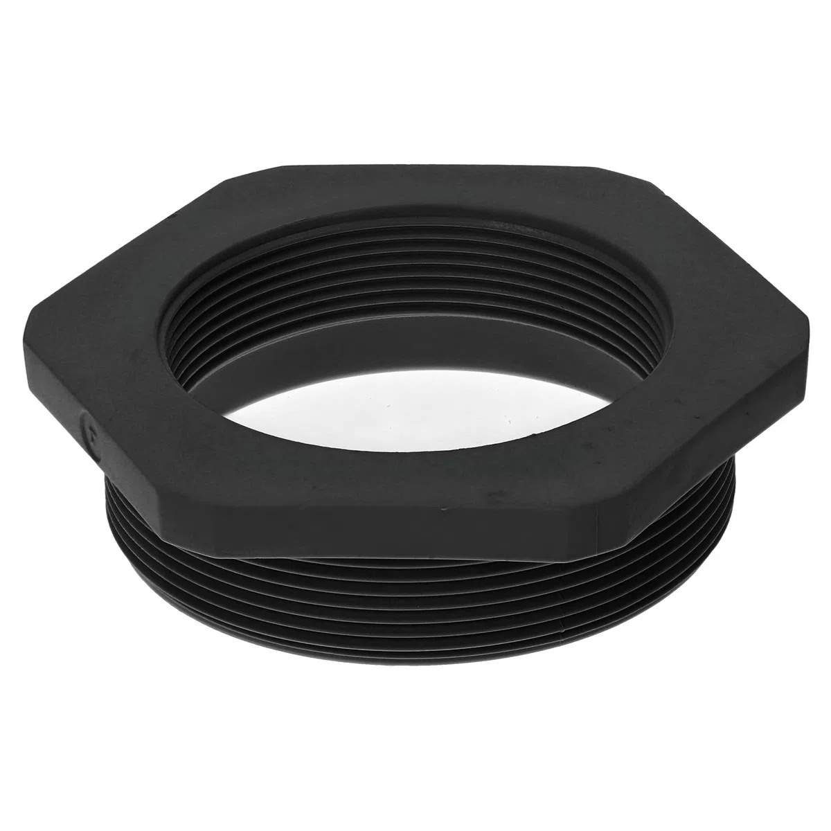 Kalitec G6635010 Riduzione M63/M50 Plastica Nero I Riduttore Passacavo esagonale I M50 Filettatura interna I M63 Filettatura esterna I IP68
