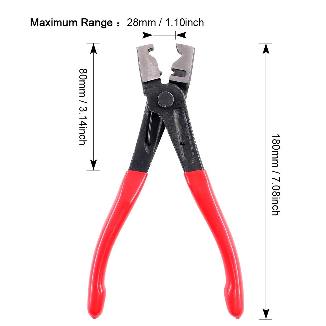 Swpeet Pinze multiuso resistenti per tubo di avvio, con morsetto Clic & Clic-R, orientabili, con angolo dell'albero di trasmissione