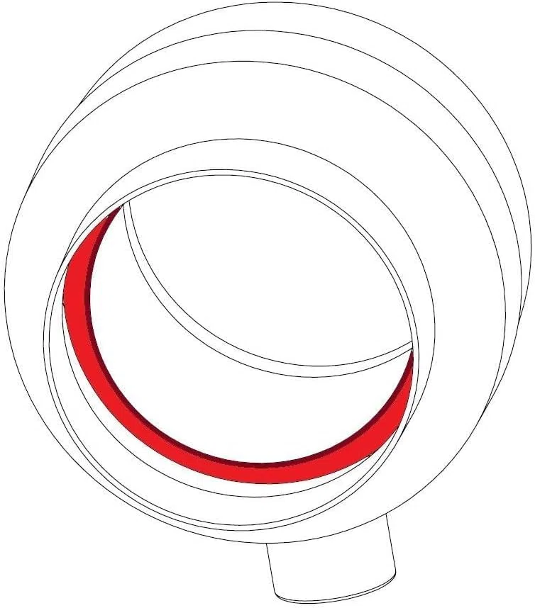 Separatore di condensa, diametro 125 mm, bianco