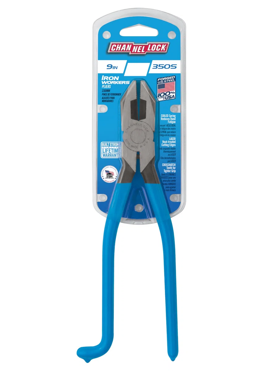 Channellock 350S 22,9 cm Ironworkers Plier with Spring