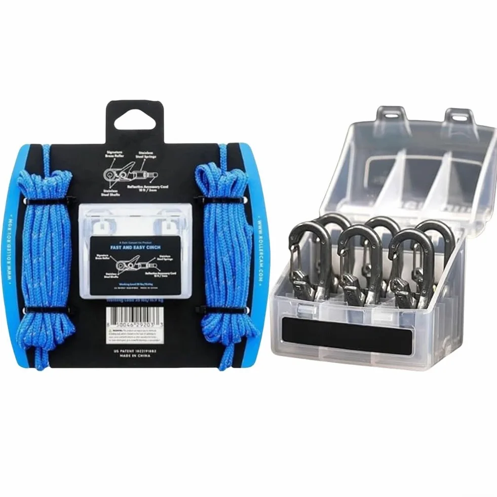 Estrattore per cavi in acciaio inox, strumento di serraggio per campeggio all'aperto, canottaggio e applicazioni marine, stringicavo compatto, 13 x 13 x 4 cm, 150 g
