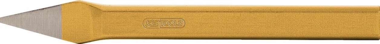 KS Tools 162.0281 Scalpello ad Unghietta Piatta, 5X100 mm, Ovale
