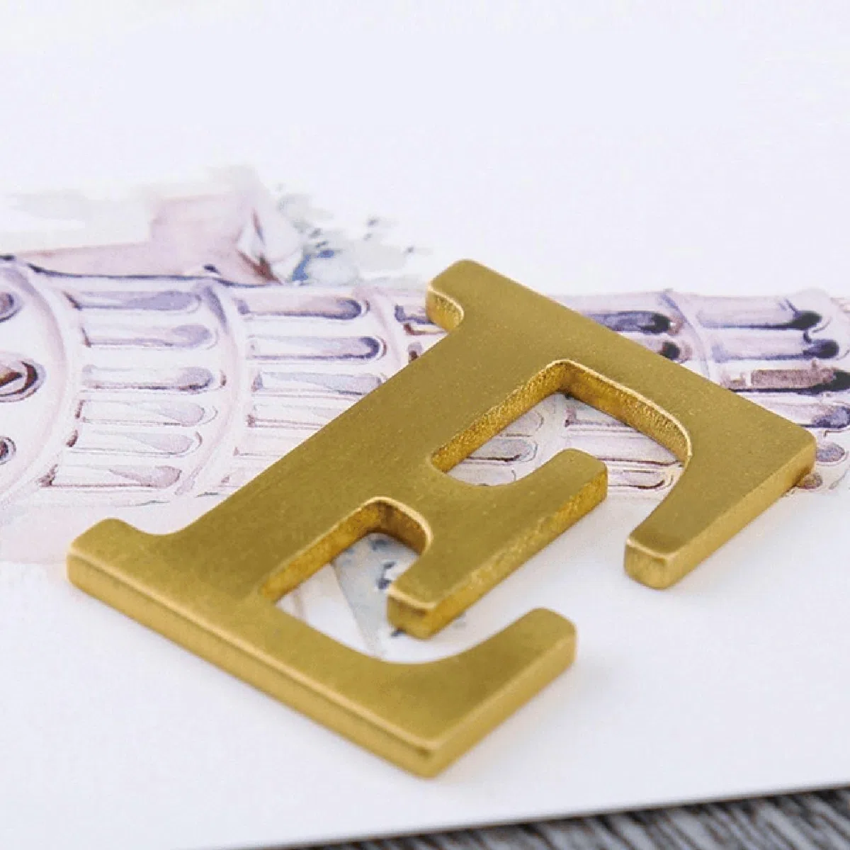 Numeri Civici Da 3 Pollici, Numero Di Porta Moderno In Metallo Ottone, 8 Cm, Lettere Dorate Per Indirizzo Di Cassetta Postale, Segno Decorativo Per Esterni, Per Camera D'hotel, Giardino(1)