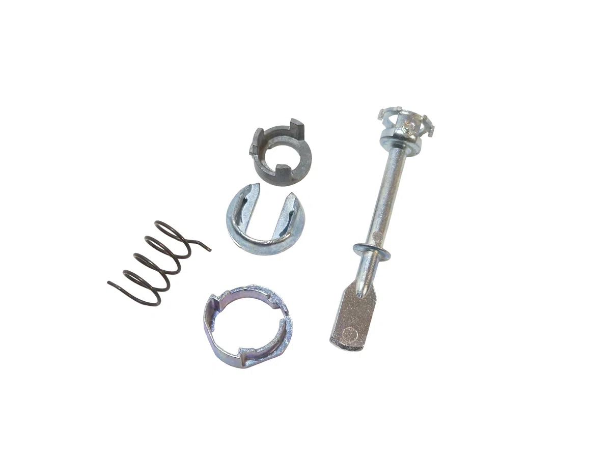 Kit di riparazione per serratura della porta, cilindro di ricambio anteriore sinistro destro, compatibile con VW Polo 6K4837223A