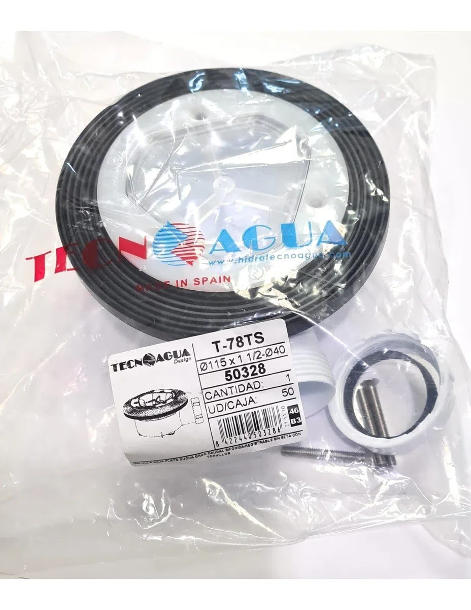 sifones – Valvola doccia Sifonica con vite t-78ts diametro 115