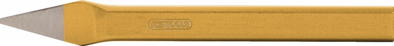 KS Tools 162.0281 Scalpello ad Unghietta Piatta, 5X100 mm, Ovale