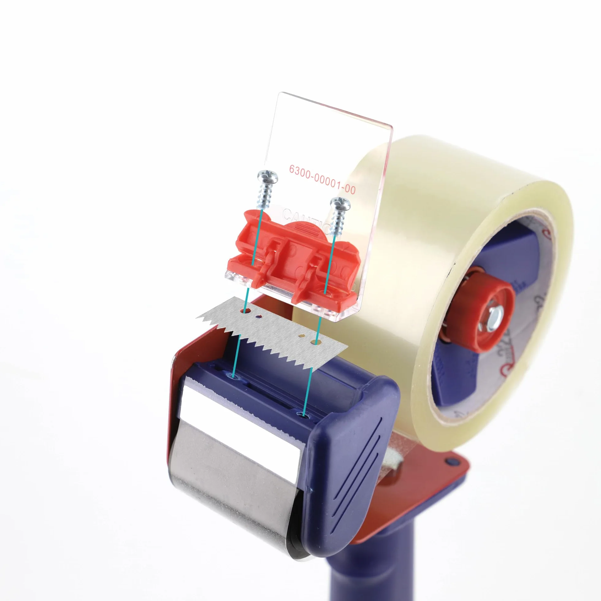 Confezione da 5 lame di ricambio per distributore manuale di nastro adesivo da 50 mm