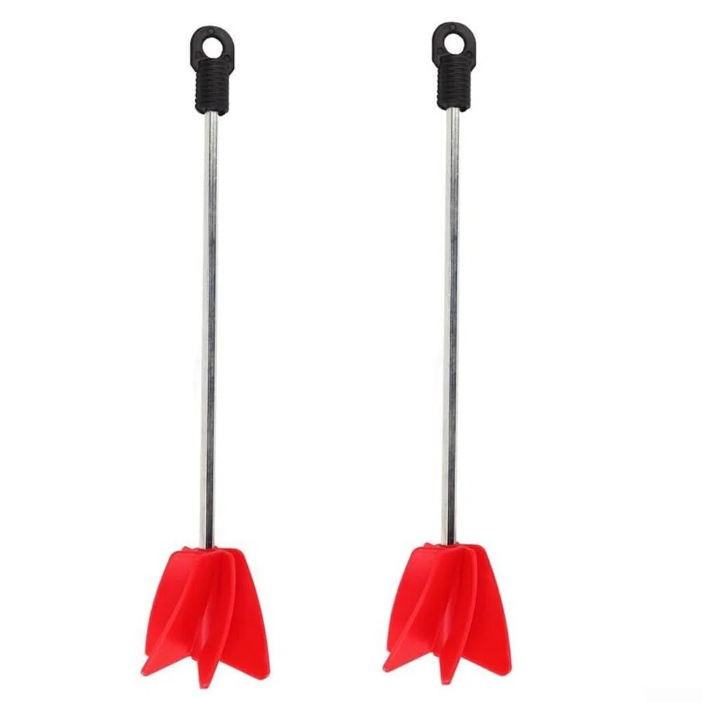2 punte per miscelatore per vernice per resina epossidica, attacco per trapano elettrico con gambo da 1/4", lunghezza 300 mm con paletta per agitazione da 65 mm, compatibile con la maggior parte dei