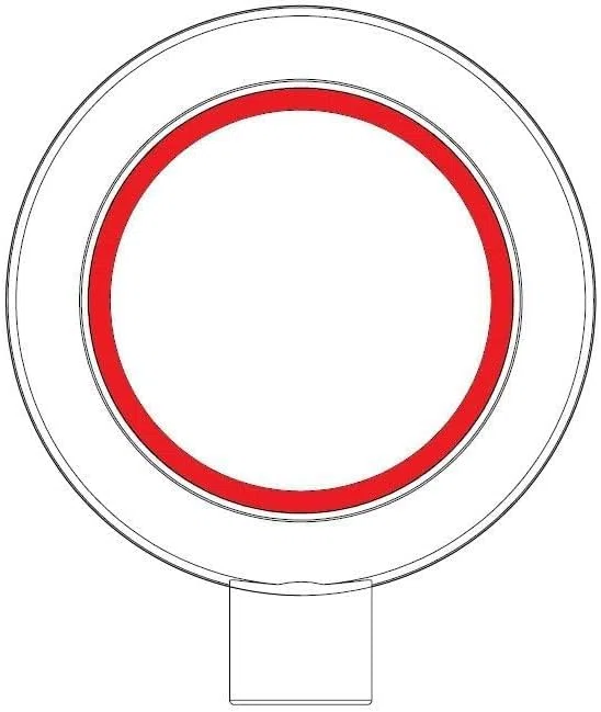 Separatore di condensa, diametro 125 mm, bianco