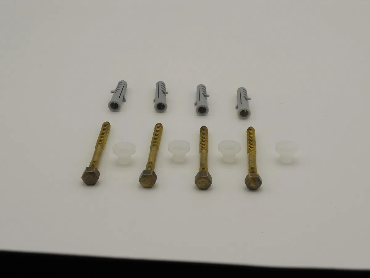 Kit Tasselli Bronzati per fissaggio vaso + bidet
