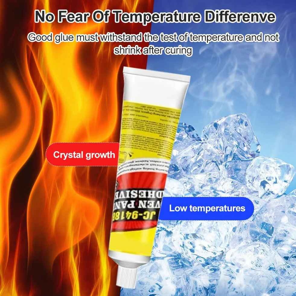 Colla Alte Temperature,100ml Silicone Alta Temperatura,Silicone Alte Temperature Nero,Sigillante Alte Temperature,Indurimento Rapido, Adatto per Sigillante Alta Temperatura per Caminetti,Forni,Auto