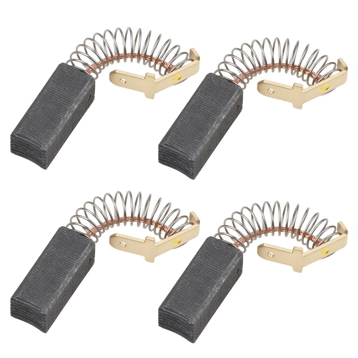 EMSea 2 Coppie Spazzole di Carbone 8 x 9 x 20 mm con Arresto Automatico Kit di Ricambio Compatibile con Holzher Fresatrice 2355 2356 2371 2373