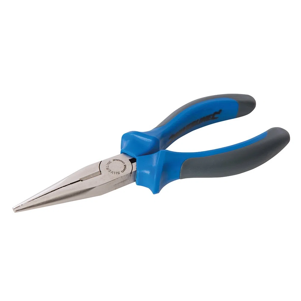 Silverline Expert 580436 - Pinze a becchi lunghi, 200 mm
