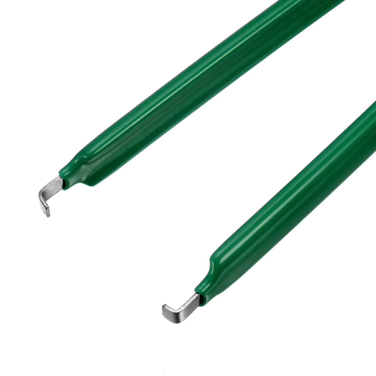 QUARKZMAN Estrattore di Trucioli Ic Puller in Acciaio Inossidabile con Impugnatura Isolata in Vinile Verde