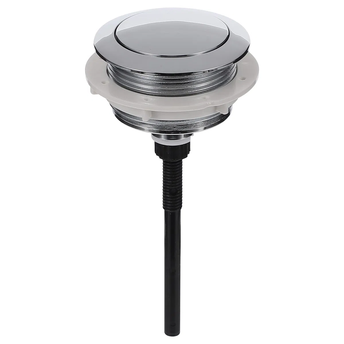 DOITOOL 1 Pc Pulsante Singolo del Serbatoio dell'Acqua Parti della Maniglia della Toilette Valvole di Scarico WC Doppia Valvola dell'Acqua WC Sifone Push Button Pulsanti Addominali Il Stile Casuale