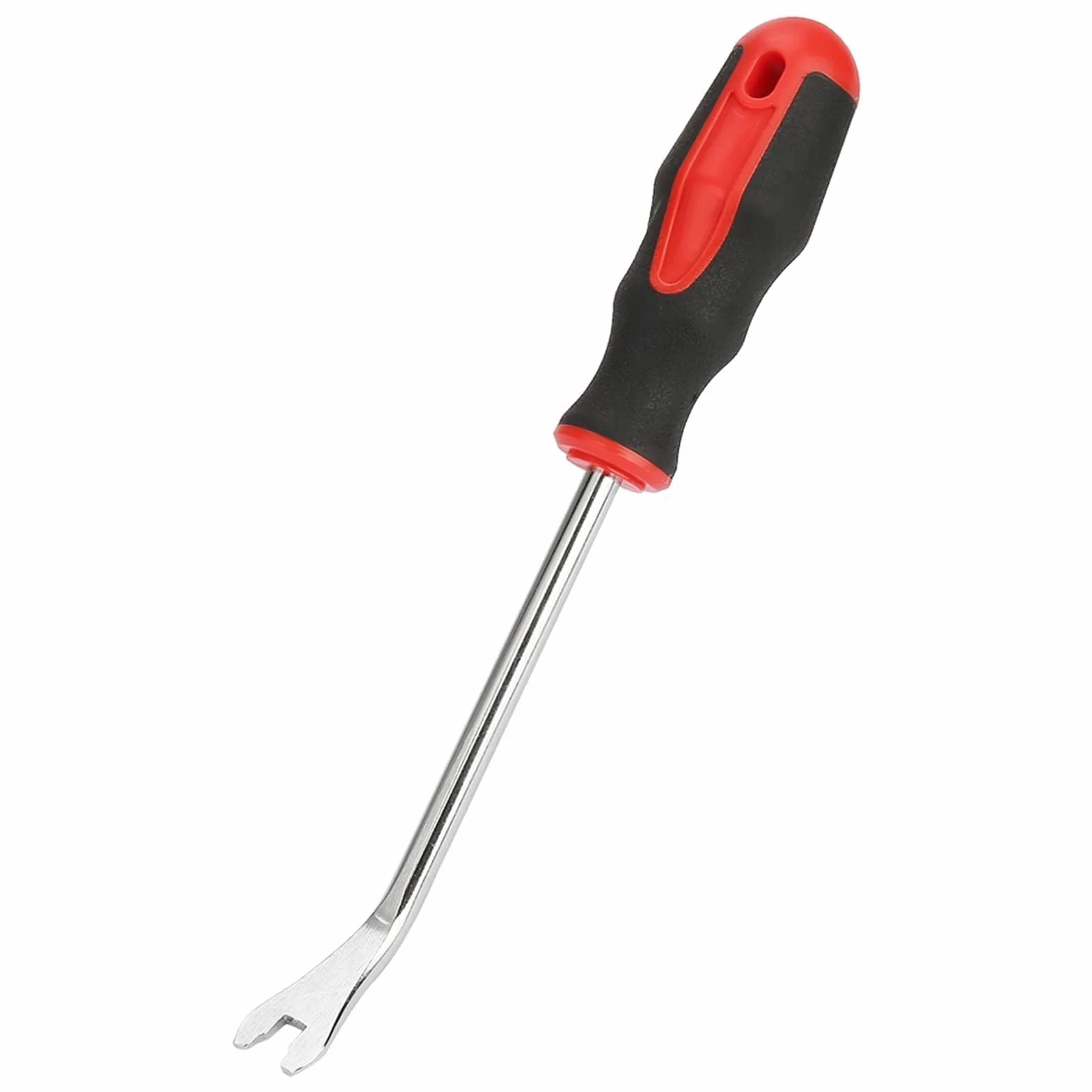 Cacciavite Per Estrattore Di Chiodi, Fermaglio Cacciavite Strumento Per La Rimozione Di Graffette in Acciaio Legato Piede Di Porco Per La Riparazione Della Portiera Dell'auto (corto)