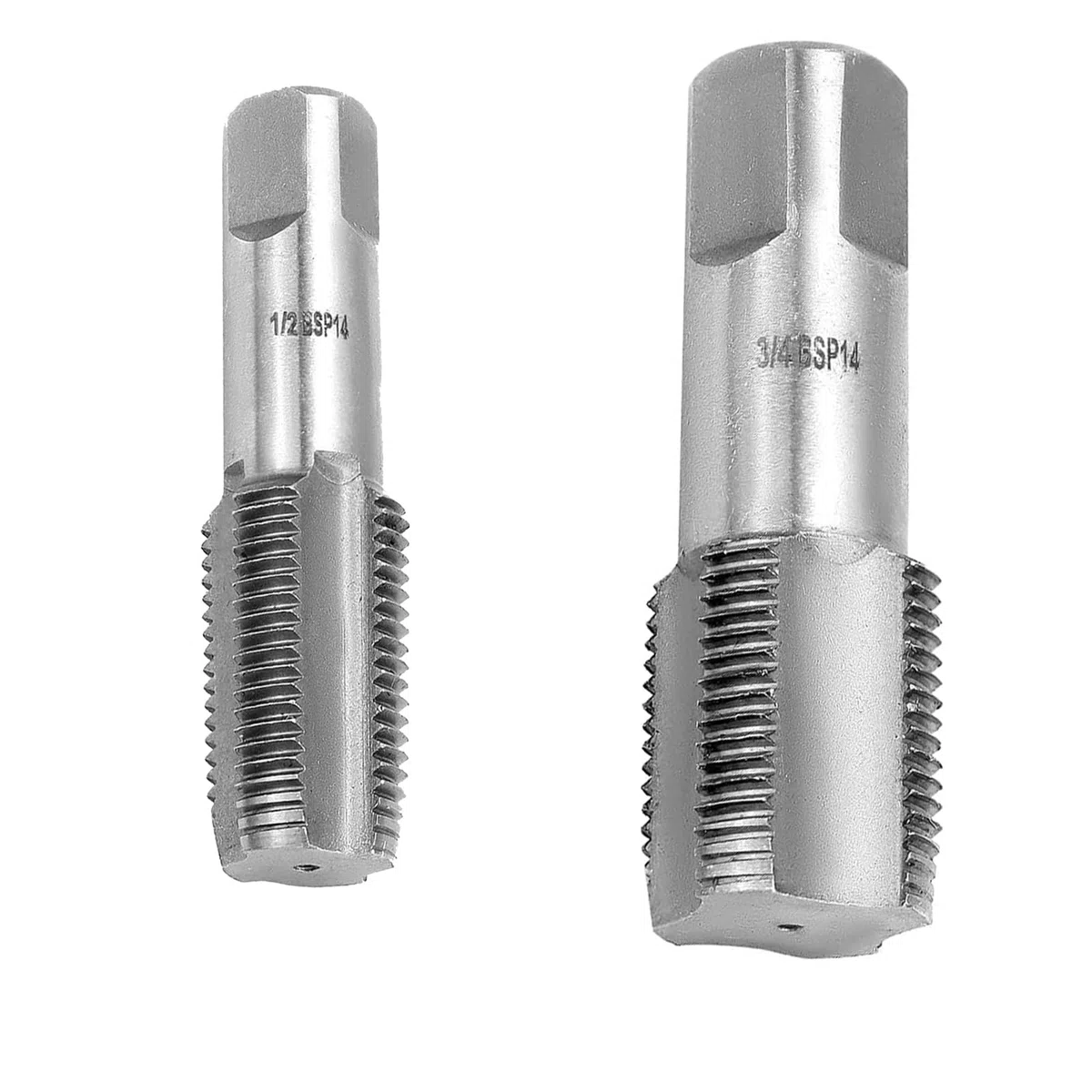 Set rubinetti per tubi, rubinetto in acciaio al carbonio da 1/2 pollice, filettatura interna da 3/4 pollici, rubinetto per incisione, per collegamenti di tubi dell'acqua, riparazione auto e macchine