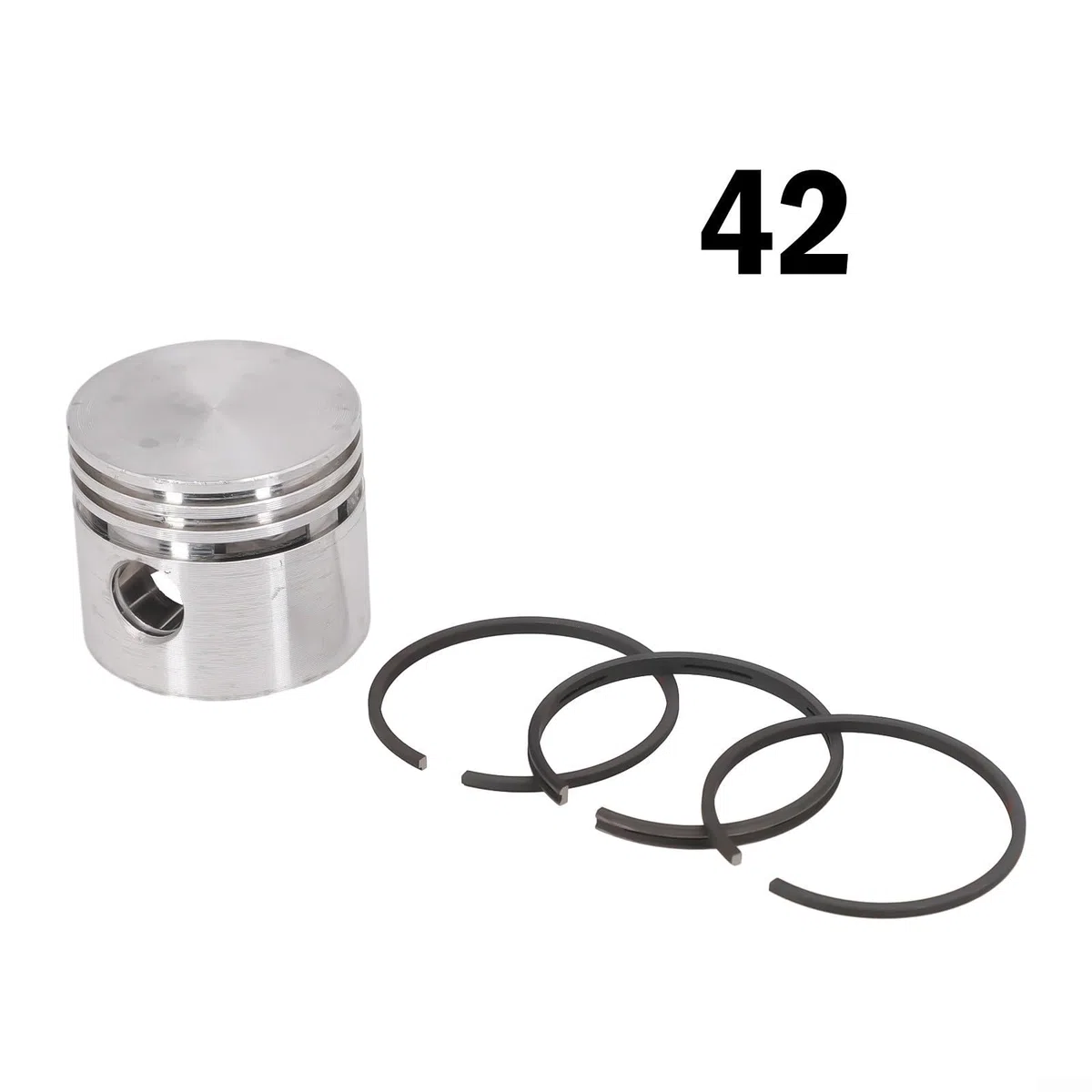 Compressore a pistone per kit di anelli, pistone e set di sostituzione di anelli per parti di pompa d'aria del compressore d'aria 42/47/48/51/65mm di diametro