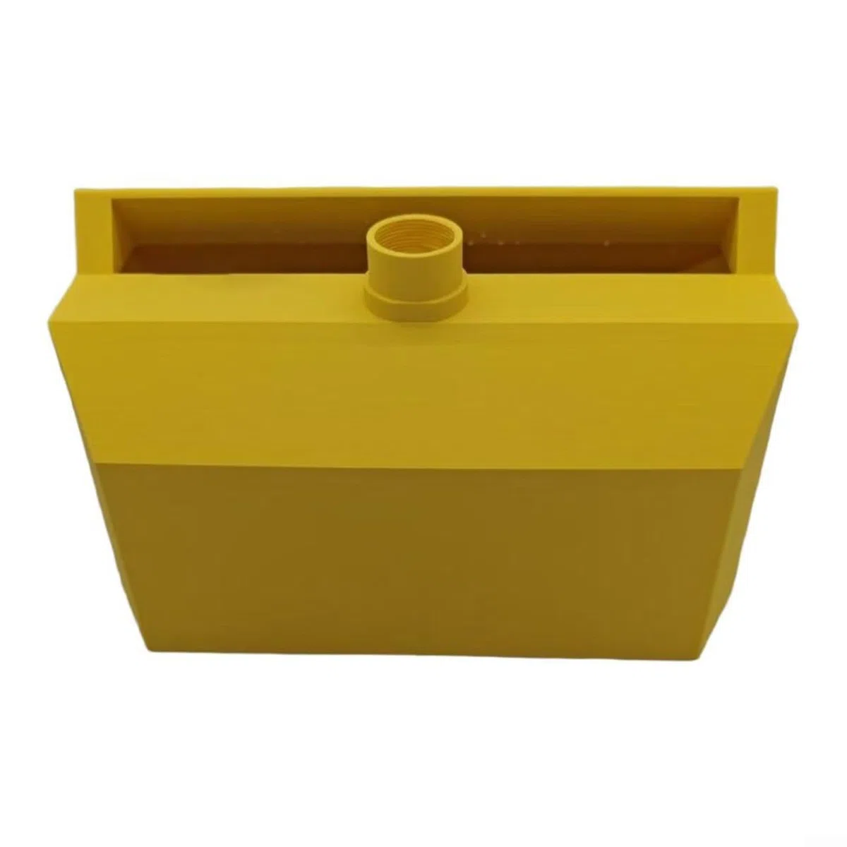 Pulitore per rulli di vernice da 9 pollici, lavaggio rapido con adattatore girevole per schiuma e microfibra, robusto strumento in plastica per risparmiare acqua, giallo