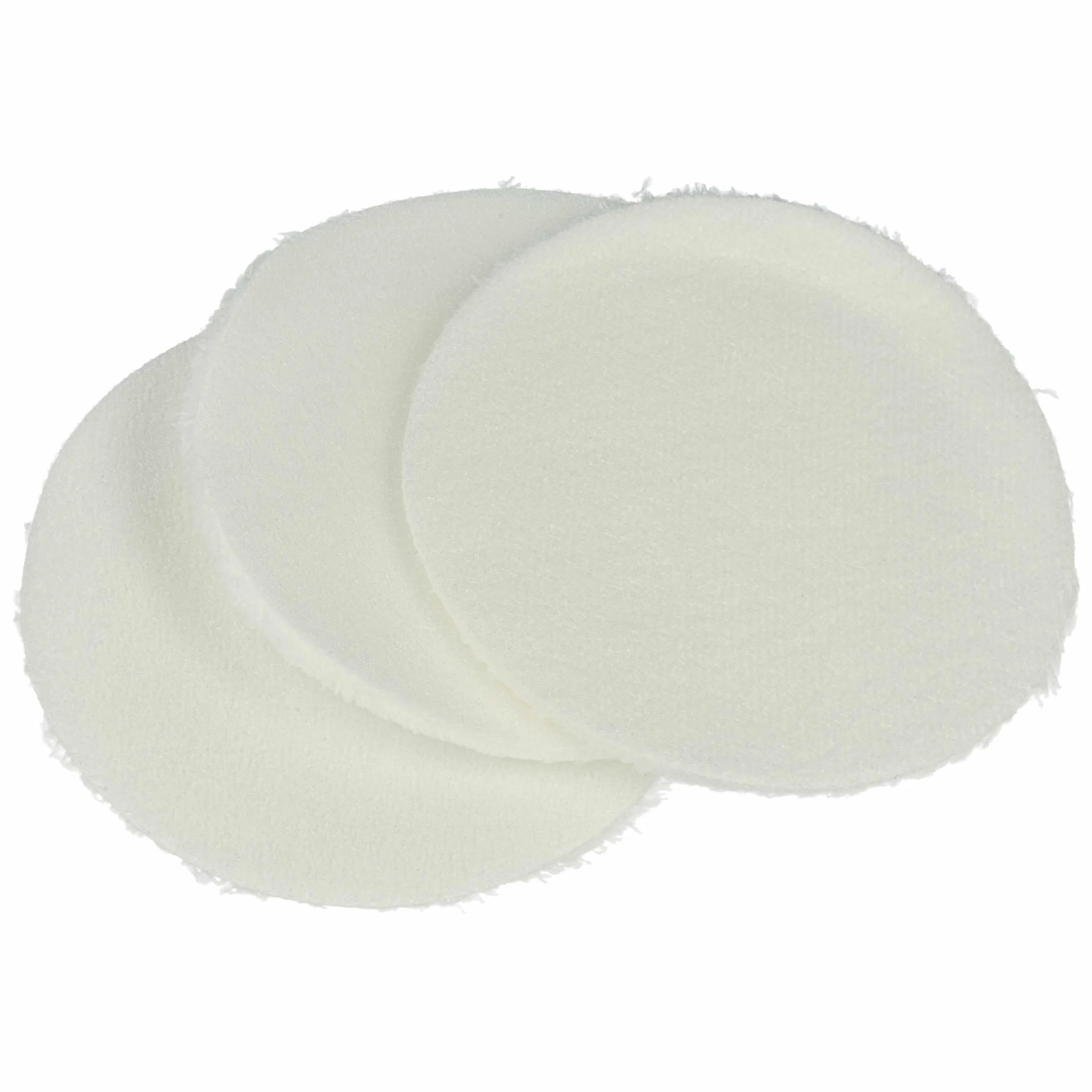 vhbw 3x tampone lucidante compatibile con Kärcher FP 303 spazzola aspirante - Set di dischi lucidanti per parquet bianco