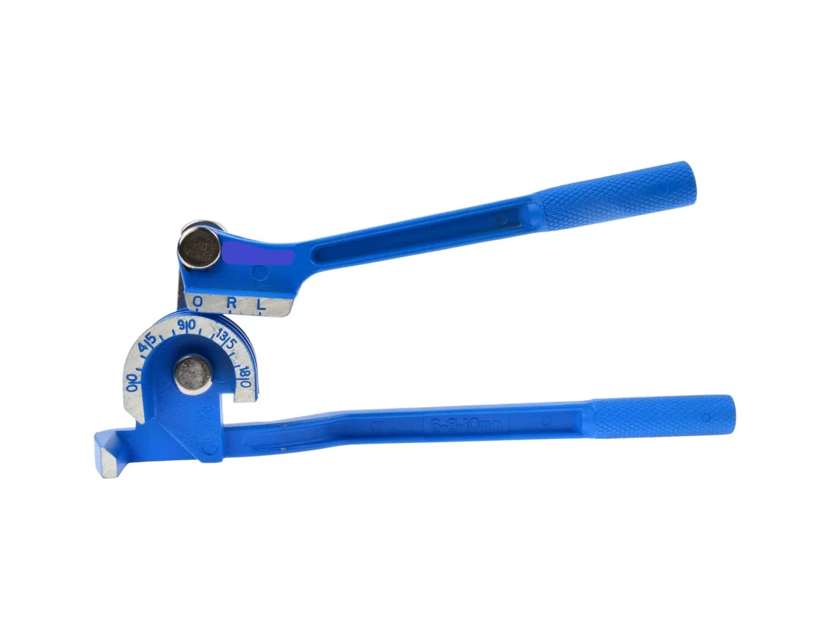 PIEGATUBI 3 IN 1 CURVA TUBO A LEVA ACCIAIO RAME CURVATUBI 6 8 10mm 14 516 38