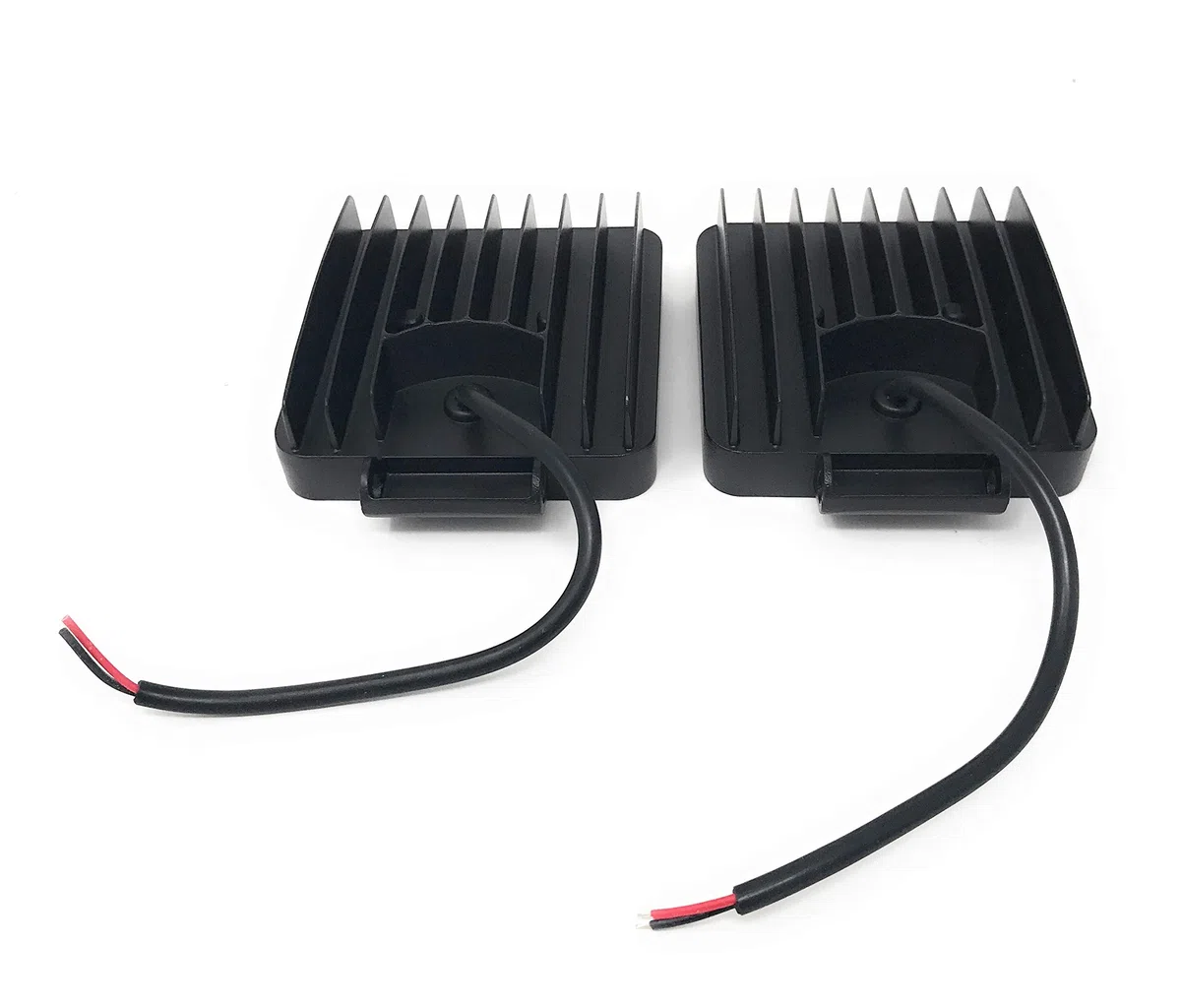 Tempo di Saldi 2 Fari 48W Quadrato, Faretto Led da Lavoro, 16 Led da 3W, di Profondità, Auto, Barca, Multicolore, 2 Pezzi