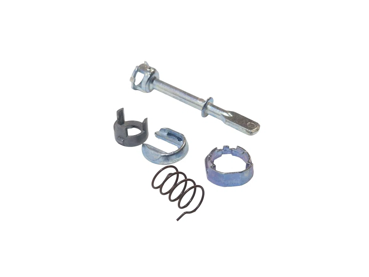 Kit di riparazione per serratura della porta, cilindro di ricambio anteriore sinistro destro, compatibile con VW Polo 6K4837223A