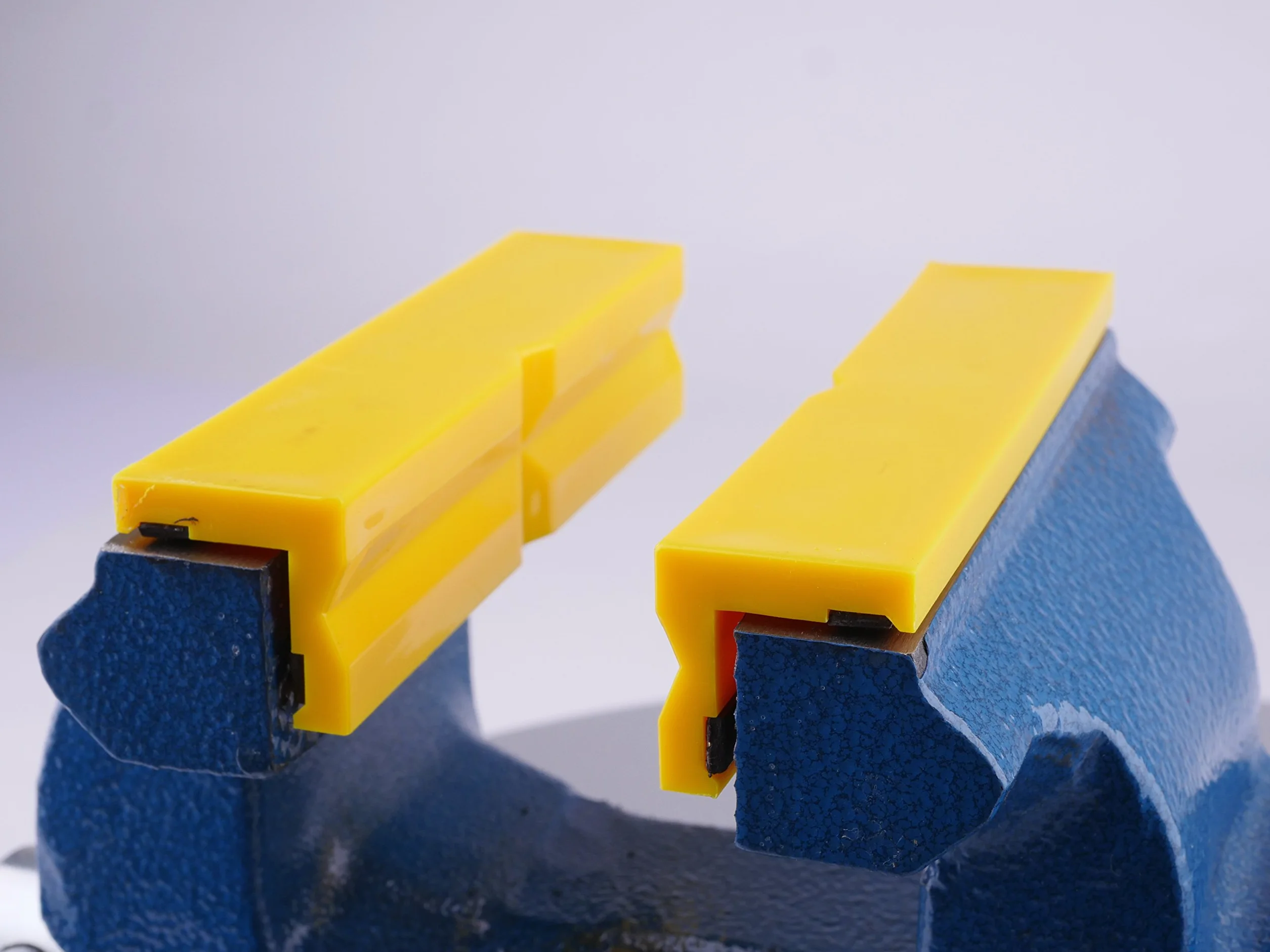 Ganasce magnetiche per morsa in plastica, 125 mm, coppia.