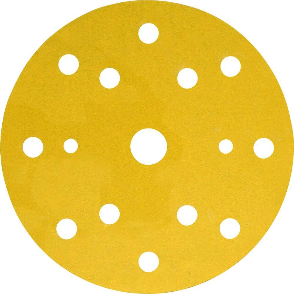 3M 255P Dischi Hookit in Carta 15 Fori 150 mm P80, 100 Pezzi/Cartone