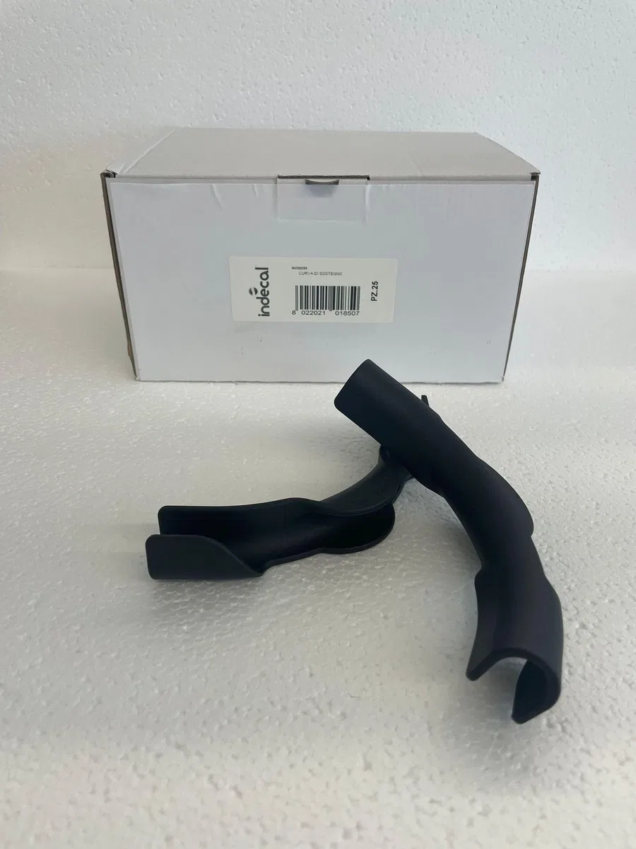 Curva di Sostegno per Tubi Riscaldamento a Pavimento, Nero, Supporto Impianti Radianti, Diametro 14-18 mm, Accessorio Installazione conf. da 25 pz