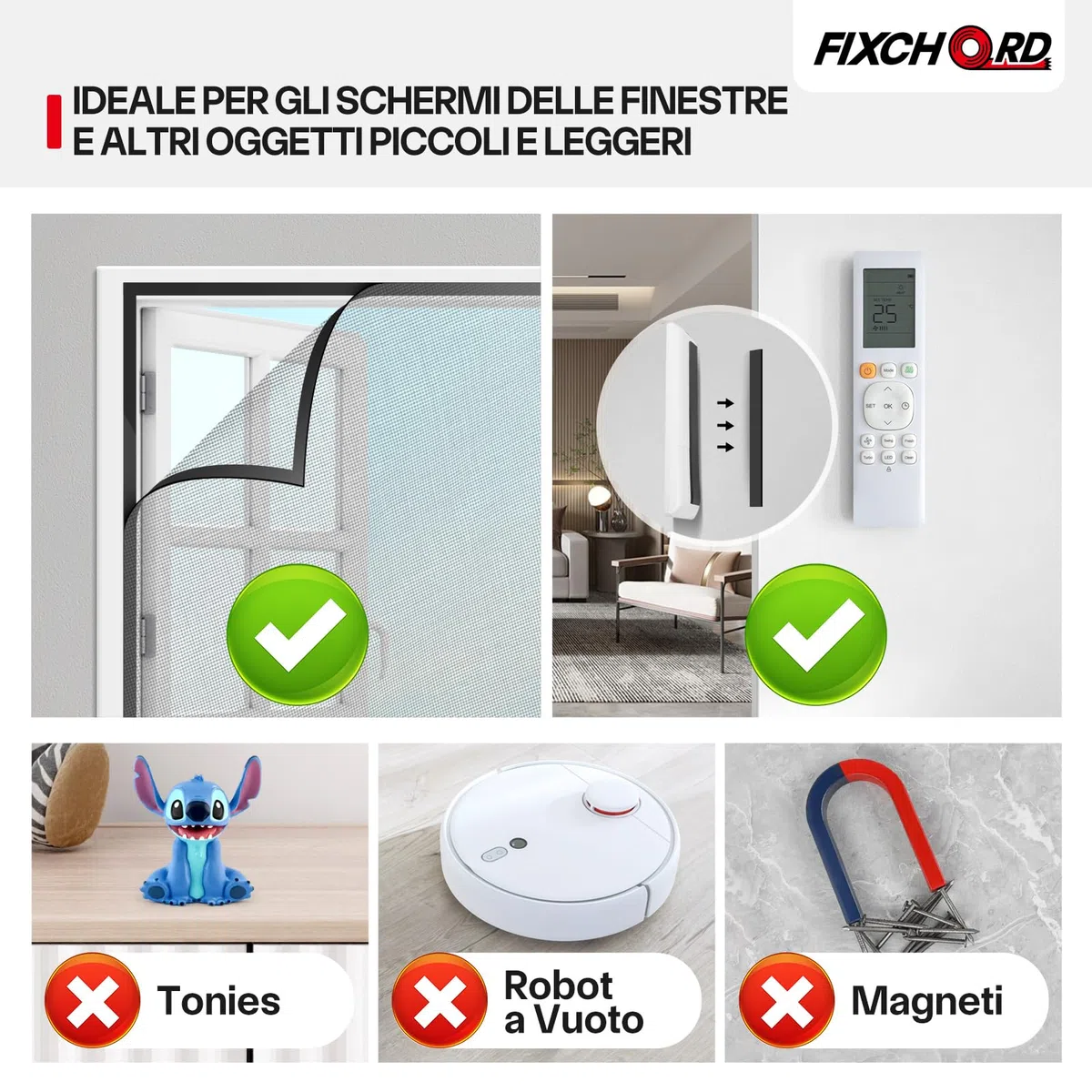 Nastro Magnetico Autoadesivo Extra Forte, Banda Magnetica A+B, Banda Magnetica Adesiva, Striscia Calamita per zanzariera, fai da te, tende da finestra, striscia magnetica 1.2m*15mm