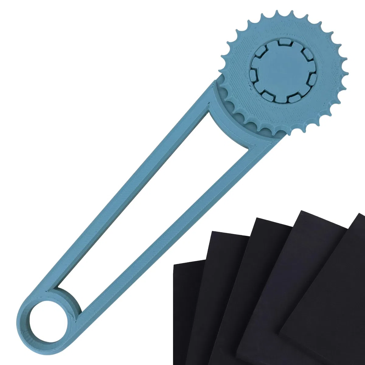 Cardboard Perforation Tool, Box Resizers Paper Punch, Blue Precise Cut Papers Perforated Tool, Box Resizer Tools, Multifunctional Punching Supplies for Foil, Laminate, Eva Foam