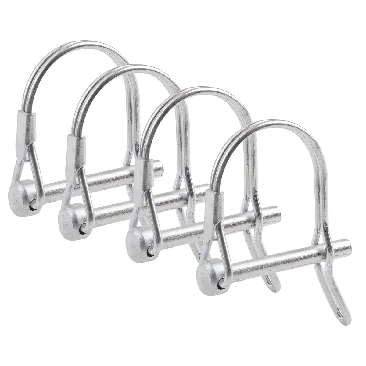 INCREWAY Perno di bloccaggio, 4PCS 5 * 40mm in acciaio al carbonio, perno di bloccaggio del rimorchio perno di bloccaggio perno di bloccaggio per pista fattoria prato