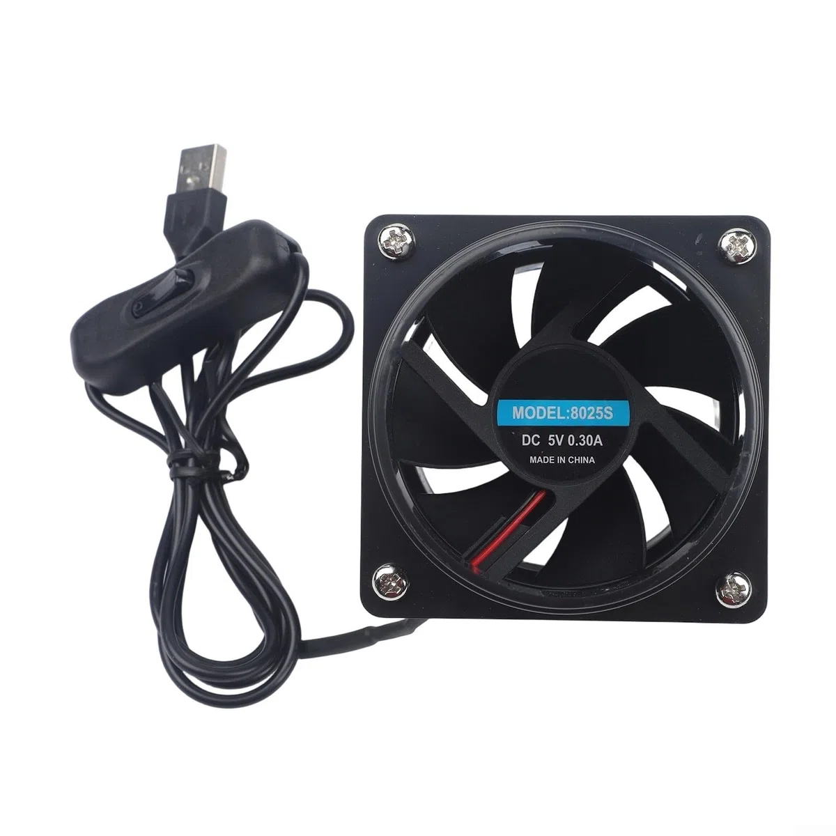 Ventola aspirante di fumo ESD alimentata tramite USB, con velocità regolabile e varie lunghezze dei tubi per migliorare l'aria negli spazi di lavoro elettronici (solo ventola)