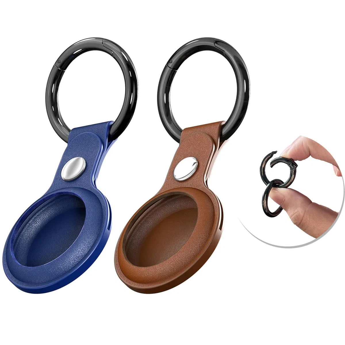 12 Pezzi Scatto Molla Rotonda, Moschettoni per Manici Borse a Uncinetto, 27mm Moschettone per Borse, Adatto All'uso Come Anelli per Borse, Moschettoni per Artigianato e Accessori Borsa (oro)